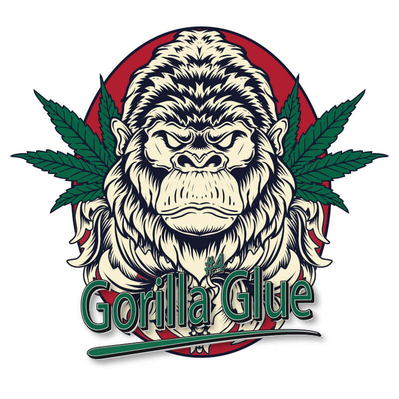 Gorilla Glue #4 Cannabis T-shirt
