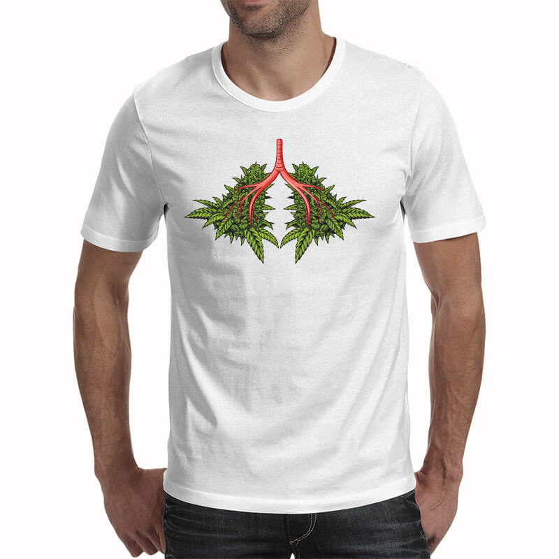Cannabis Lungs T-shirts