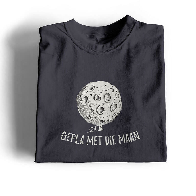 Met die maan gepla T-shirt