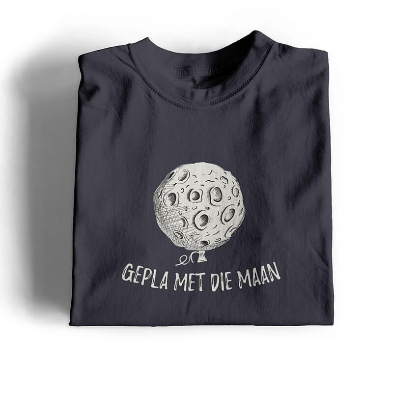 Met die maan gepla T-shirt