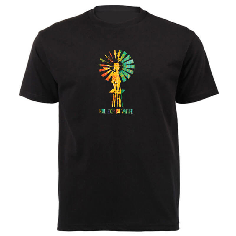 Hou Kop Bo water Afrikaans T-shirts