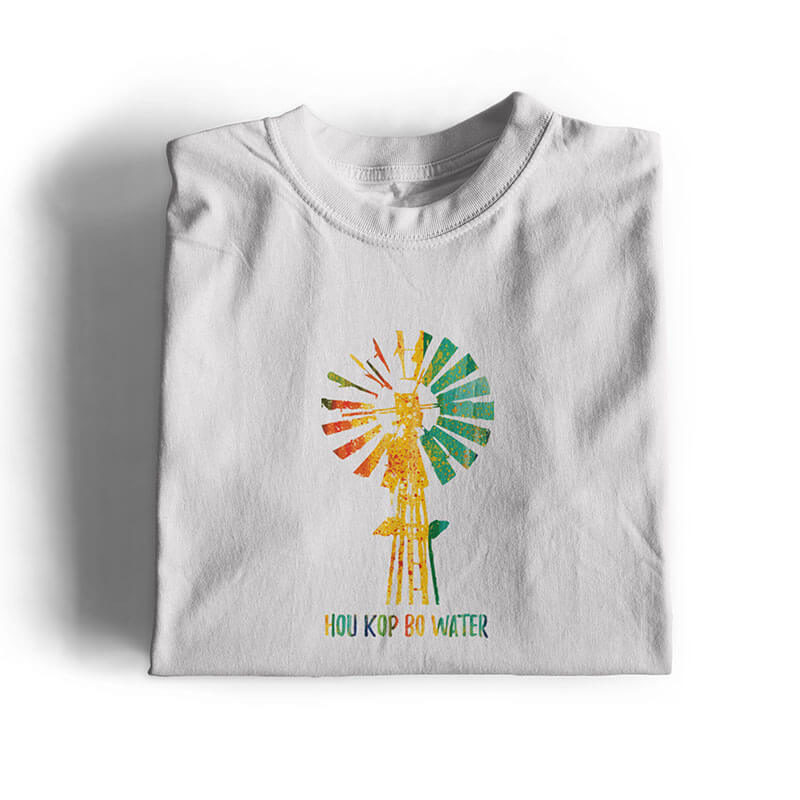 Hou Kop Bo water Afrikaans T-shirts
